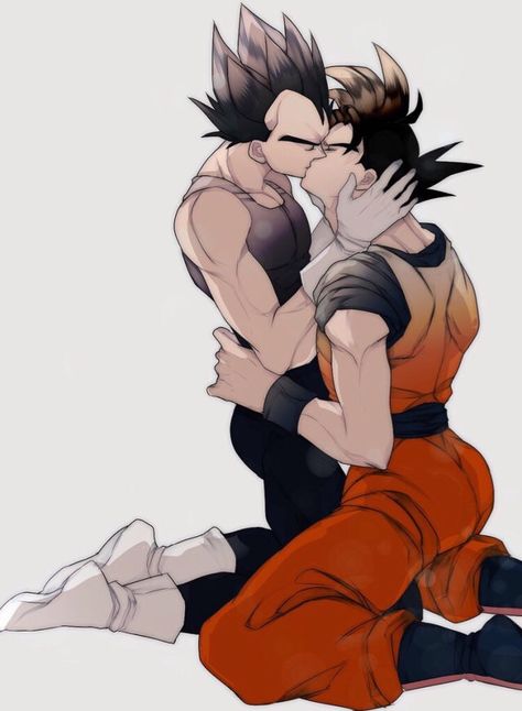 Vegeta x Goku Dbz Funny, Dbz Vegeta, Goku And Gohan, Goku Y Vegeta, Vegeta And Bulma, Cartoon Ships, Dragon Ball Super Art, Goku And Vegeta, Anime Dragon Ball Goku