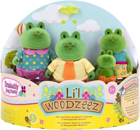 Lil Woodzeez, Calico Critters, Woodland Creatures, Frogs, Play Time, Collectibles, Dolls, Toys, Iphone