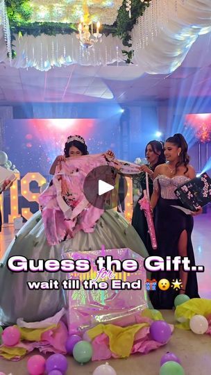 Quince Surprise Gift Ideas, Quince Surprise Gift, Quince Dress, Surprise Gift, Surprise Gifts, Quince, Quinceanera, Viral Videos, Audio