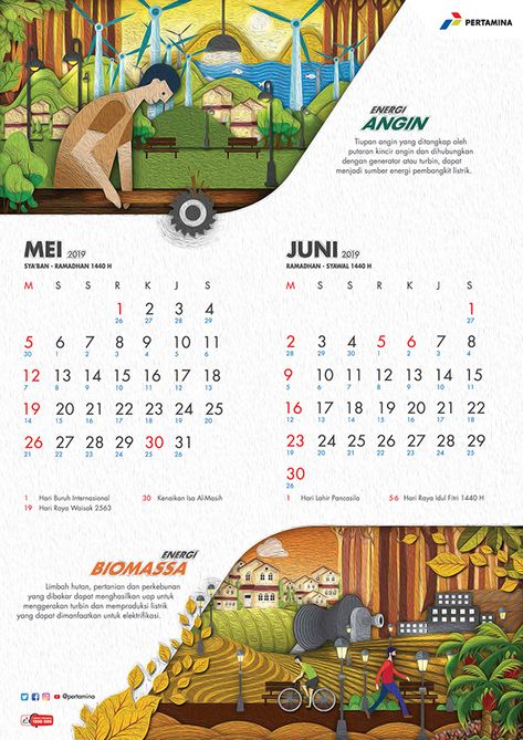 Kalender Pertamina 2019 on Behance Company Calendar Design Ideas, Calander 2024 Ideas, Design Calendar Ideas, Calander Design Ideas, Calander Design, Calendar Design Ideas Creative, Template Kalender, Design Kalender, Calendar Design Ideas