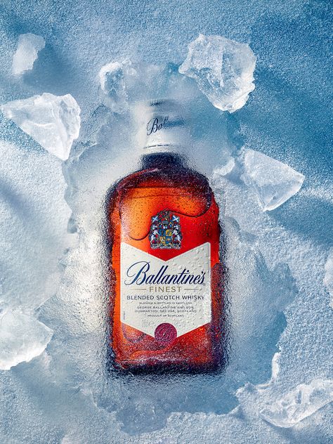 Ice Photography, Product Advertising, Photography Posters, Blended Scotch Whisky, Poster Layout, Photography Classes, Print Advertising, Creative Ads, Ads Creative