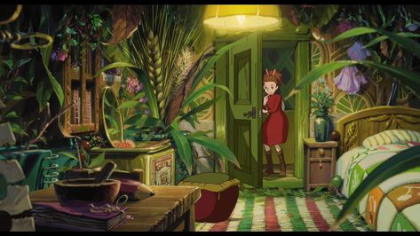 #anime #arrietty #beds #doors #flowers #interior #karigurashi #plants #secret #spikelets #world #1080P #wallpaper #hdwallpaper #desktop The Secret World Of Arrietty, Studio Ghibli Films, Art Studio Ghibli, Secret World Of Arrietty, Chihiro Y Haku, 동화 삽화, Film Anime, Ghibli Artwork, The Secret World