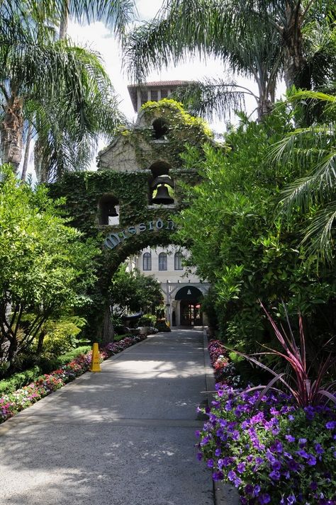 Mission Inn Riverside, Enchanted Forest Quinceanera Theme, Entrance Arch, Amanda Marie, Balboa Park San Diego, Mission Inn, Desert Area, Inn Hotel, Riverside California