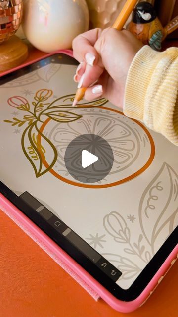 Audrey Bailey | Procreate Artist & Tutorials on Instagram: "Trace with me✨ tools I’m using ⬇️

iPad Pro 12.9” 

Apple Pencil 2nd gen 

Procreate App 

My “gloop” brush and my “summer daze” tracing workbook both from my shop 🤗🫶🏼" Easy Things To Draw In Procreate, Procreate Tracing Photo, Procreate Tracing, Drawing Ideas Procreate, Practice Drawing Shapes, Procreate App Tutorial, Procreate Artist, Procreate Ipad Pro, Procreate Tutorials