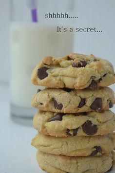 Chocolate Chip Cookies Using Shortening, Crisco Shortening Cookies, Cookies Using Shortening, Cookies Made With Crisco Shortening, Cookies With Shortening, Crisco Chocolate Chip Cookies, Secret Chocolate Chip Cookie Recipe, Crisco Cookies, Choco Cookies