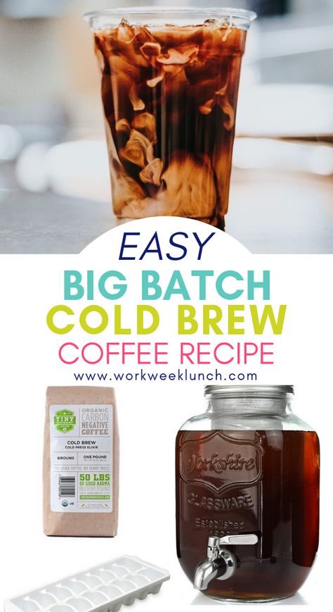 Cold Brew Ratio, Cold Brew Coffee Ratio, Diy Cold Brew Coffee, Homemade Cold Brew Coffee, Brew Coffee Recipe, Romantic Drinks, Best Cold Brew Coffee, Cold Brew Coffee Recipe, Cold Brew Coffee Concentrate