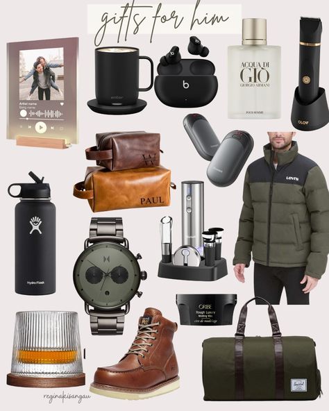 The Ultimate Christmas Gift Guide: 100+ Gift Ideas For Everbody On Your List Men Gift Ideas Aesthetic, Vintage Gifts For Men, Western Gift Ideas Men, Men Christmas Gifts Ideas, Men’s Gift Guide, Men’s Gift Ideas, Men’s Gifts, Mens Gift Basket Ideas, Man Christmas Gifts