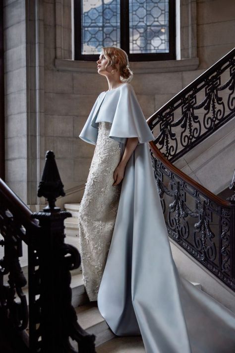 11 Bridal Coats for Outdoor Winter Weddings – Love Inc. Mag Sareh Nouri Wedding Dress, Sareh Nouri Bridal, Sareh Nouri, Bridal Coat, 2020 Wedding Dresses, Announcement Ideas, Bridal Cape, فستان سهرة, Mode Chic