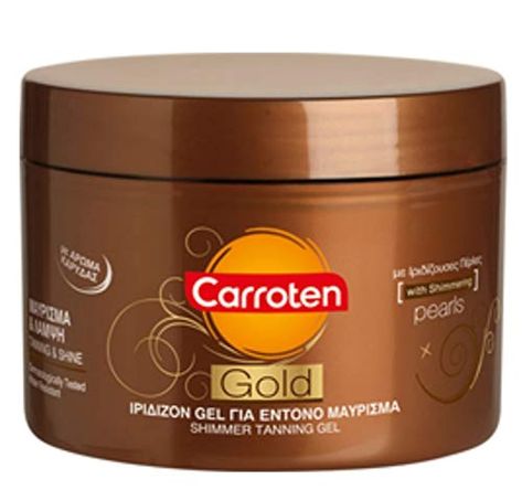 Carroten Gold Shimmer Tanning Gel SPF0 150ml 5oz Tanning Gel, Shimmer Bronzer, Beauty Hacks Skincare, Tanning Cream, Skincare Quotes, Simple Skincare Routine, Summer Tanning, Cosmetic Glitter, Best Skincare Products