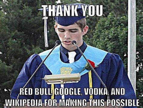 Graduation Memes | POPSUGAR Tech Funny Graduation Speeches, Back To University, Graduation Speech, College Memes, Graduation Funny, Bd Comics, College Humor, Memes Humor, Ex Machina