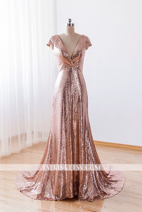 Rose Gold Sequin Bridesmaid Dress, Gold Sequin Bridesmaid Dress, Sequin Bridesmaid Dress, Vetements Clothing, Rose Bridesmaid Dresses, Sequin Bridesmaid, Gold Bridesmaid Dresses, Custom Bridesmaid Dress, Sequin Bridesmaid Dresses