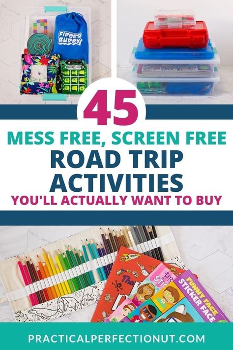 Kids Roadtrip Activites, Travel Kids Activities Car, Long Road Trip Ideas For Kids, Car Trip Ideas For Kids, Road Trip Busy Bags, Car Ride Activities For Kids, Road Trip Ideas For Kids, Road Trip Kids, Road Trip Activities For Kids