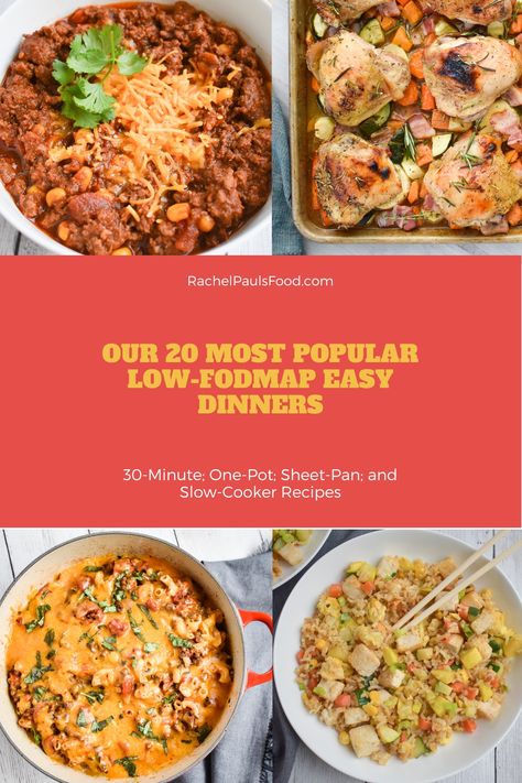 Low Fodmap Pressure Cooker Recipes, Fodmap Meals Dinners, Celiac Friendly Dinner Recipes, Fast Low Fodmap Dinner, Low Fodmap Crab Recipes, Fructose Free Recipes Dinner, Easy Fodmap Lunch, Low Fob Dinner, Low Fodmap One Pot Recipes