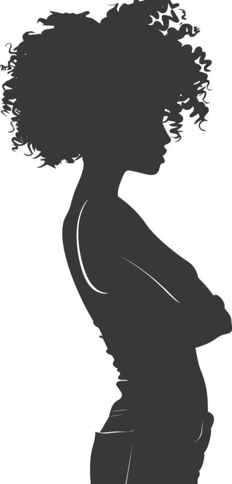 Black Women Sillouhette, Black Woman With Afro Drawing, African Woman Silhouette, Woman With Afro, Black Woman Silhouette, Person Silhouette, English Project, Shadow Drawing, Girl Shadow