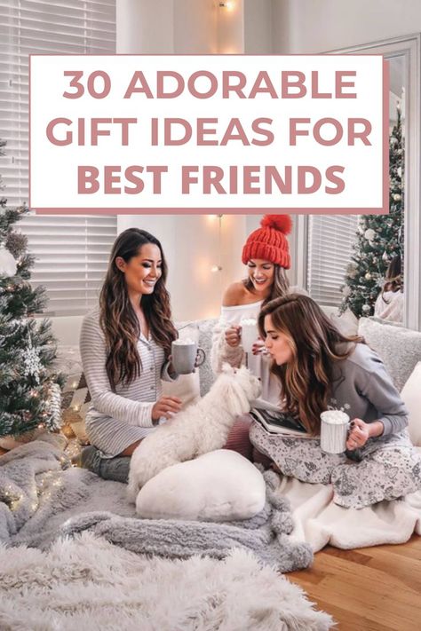 Gift Idea For Friends Christmas, Cute Friend Christmas Gifts Cheap, New Year Gift Ideas For Best Friend, Christmas Friends Gift Ideas, Christmas Gift Ideas For My Best Friend, Best Friend Christmas Basket Ideas, Cute Christmas Friend Gifts, Best Friend 25th Birthday Gift Ideas, Easy Friend Christmas Gifts