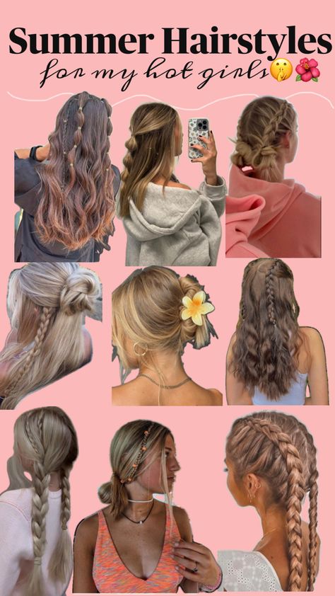 Casual Hairstyles For Long Hair, Preppy Hairstyles, Hairstyle Examples, Easy Hairstyles For Thick Hair, Hair Inspiration Long, Cute Simple Hairstyles, Vlasové Trendy, Hairstyles For Layered Hair, Hair Stylies