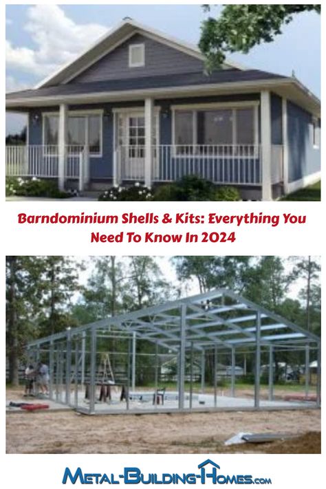 Discover a comprehensive resource detailing barndominium shells and kits. Find valuable insights on average costs, top suppliers, and recommended builders to guide you in your project. Gain essential knowledge to make informed decisions for your barndominium construction journey. Barndominium Construction, General Steel Buildings, Barndominium Kits, Pole Buildings, Metal Building Homes, Concrete Slab, Construction Services, Steel Buildings, Metal Buildings