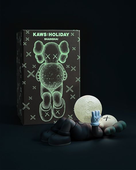 @kaws teams up with @arr.allrightsreserved for the 11th stop of “KAWS: HOLIDAY,” bringing a new sculpture to Shanghai’s North Bund area. Featuring the iconic KAWS COMPANION in a relaxed pose with the moon, this exhibition coincides with the Chinese Mid-Autumn Festival. Running from August 29 to September 1, exclusive collectibles including a limited edition “COMPANION” model, hoodies, and mugs will be available starting August 28 at the Shanghai Kerry Centre pop-up and on DDT Store. Comments... Kaws Companion, Relaxed Pose, Graffiti Images, Fluorescent Paint, Chuck Close, School Of Visual Arts, Autumn Festival, Create Animation, Arts Award