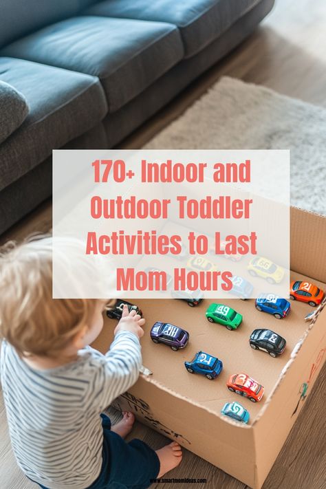 The mega list of indoor and outdoor toddler activities to quit boredom for good! Are you a stay-at-home mom with no time? That’s me for sure. I have a toddler son and I recently became a stay-at-home mom. But, I’m finding I have no stinking time to do anything. I have some tricks to get […] Baby Playroom Ideas, Outdoor Toddler Activities, Two Years Old Activities, Toddler Home Activities, Activities To Do With Toddlers, Baby Boy Fits, Fun Toddler Activities, Nanny Activities, Early Head Start