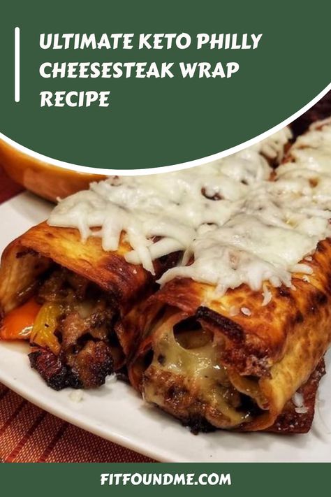 Embark on a culinary journey that marries the essence of Philadelphia with the principles of a Keto diet, presenting the Ultimate Keto Philly Cheesesteak Wrap. This recipe transforms the classic Philly cheesesteak into a low-carb delight, perfect for any meal of the day. Whether you’re looking to impress guests at a dinner party, seeking a … Keto Philly Cheesesteak Recipes, Keto Philly Cheesesteak Wraps, Philly Cheese Crunchers Low Carb, Keto Philly Cheesesteak Egg Rolls, Low Carb Philly Cheese Steak Wrap, Keto Philly Cheesesteak Roll Up, Keto Wraps Recipes Easy, Cheesesteak Wrap, Carnivore Snacks