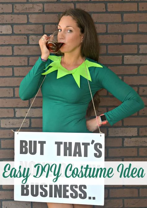 But That's None of My Business Business Meme, Halloween Costumes You Can Make, Kermit Meme, Meme Costume, Clever Halloween, Clever Halloween Costumes, Diy Kostüm, Hallowen Costume, Diy Halloween Costumes Easy