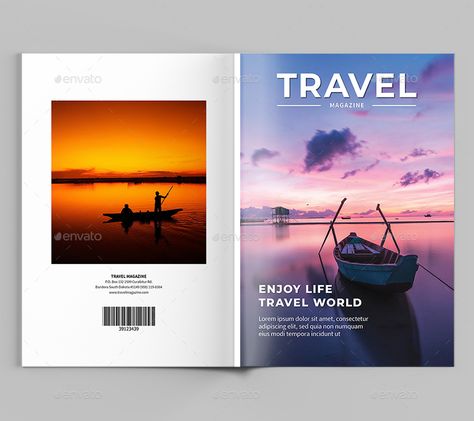 Travel Magazine #Travel, #Magazine Layout Editoriale, Travel Magazine Cover, Magazine Website Design, Travel Magazine Design, Magazine Back Cover, Travel Magazine Layout, Magazine Cover Layout, Magazine Cover Page, Magazine Cover Ideas