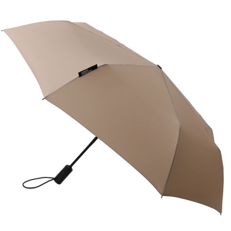 Automatic Open Close Push Button Compact Foldable Umbrella in Light Roast Foldable Umbrella, Umbrella Lights, Compact Umbrella, Dark Roast, Christmas 2020, Coffee Grounds, Push Button, Black Wood, Wood Handle