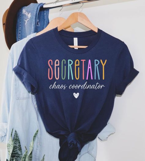 This Gender-Neutral Adult T-shirts item by EmpathyGarden has 7 favorites from Etsy shoppers. Ships from Raleigh, NC. Listed on Aug 4, 2024 Elementary Secretary, School Secretary Outfits, School Secretary Gifts, Nurse Things, Secretary Gifts, Secretary Outfits, School Secretary, Education Shirts, Office Shirt