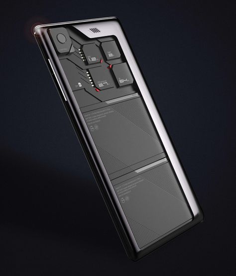 Le Manoosh, Modular Phone, Fantasy Space, Concept Phones, Electronics Wallpaper, Module Design, Innovation Architecture, 3d Things, Black Future