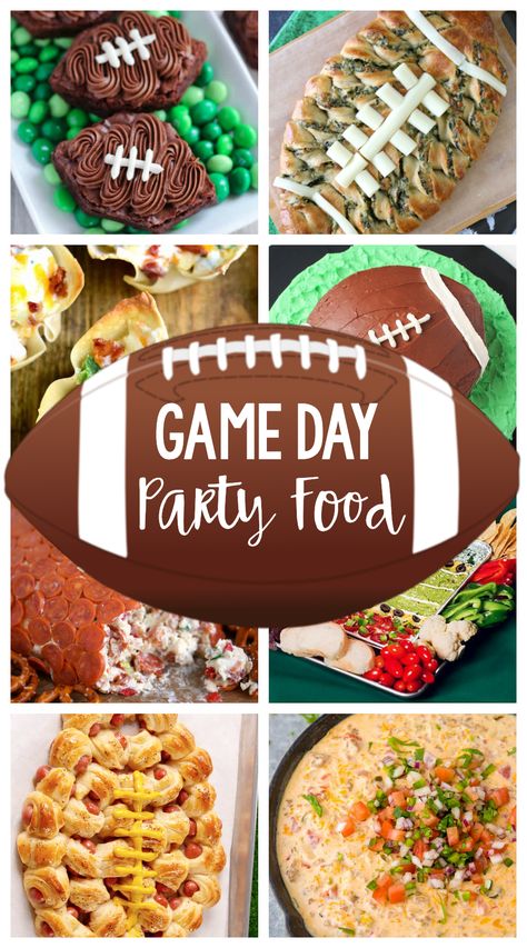 Party Appetizers Desserts, Football Party Food Ideas, Football Party Food Appetizers, Game Day Food Ideas, Super Bowl Essen, Football Party Foods, Healthy Superbowl Snacks, Game Day Party, Bowl Party Food