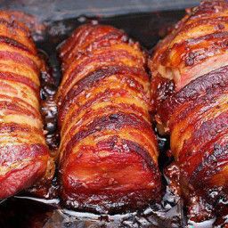 Bacon Wrapped Pork Tenderloin Recipes, Wrapped Pork Tenderloin, Meat Ideas, Loin Recipes, Juicy Pork Tenderloin, Pork Tenderloins, Cooking Pork Tenderloin, Bacon Wrapped Pork Tenderloin, Bacon Wrapped Pork