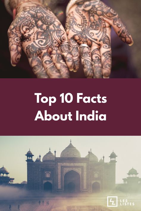 Many people have misconceptions about India and only see it as an underdeveloped country. However, there are many things that are many interesting facts about this beautiful country. Check out below for the top 10 interesting facts about India. Fun Facts About India, Facts About India, Top 10 Facts, About India, 10 Interesting Facts, India Facts, Facts You Didnt Know, Intresting Facts, Best Keto Diet