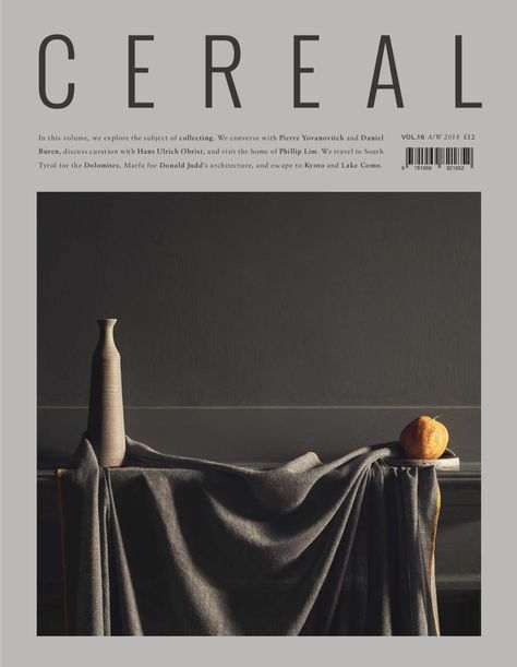 Cereal Magazine, English Magazine, Daniel Buren, Pierre Yovanovitch, Uk Holiday, Donald Judd, Cover Books, Ebook Design, Magazine Layout Design