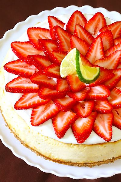 Strawberry Margarita Cheesecake Margarita Cheesecake, Strawberry Margarita, Eat Dessert First, Eat Dessert, Decadent Desserts, Sweets Treats, Cheesecake Recipes, Just Desserts, Yummy Treats