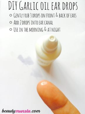 How to use homemade garlic oil ear drops Garlic Ear Drops, Garlic Oil For Ears, Oils For Ear Ache, Coconut Oil For Fleas, Ear Oil, Ear Ache, Remedies For Tooth Ache, Remedies For Nausea, Coconut Oil For Teeth