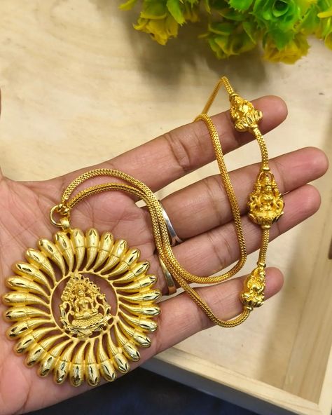 Most wanted dollar with mugappu chain for booking WhatsApp 7358520105 Mugappu Chain, Most Wanted, Chain, Quick Saves