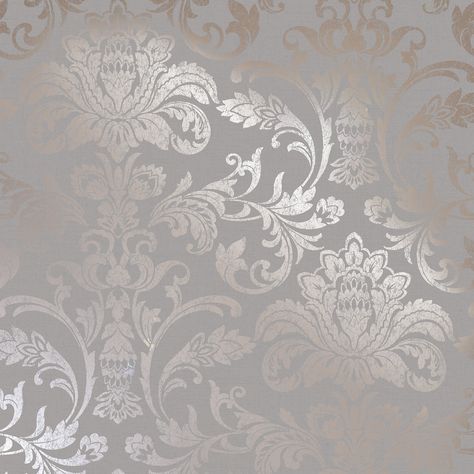 Pink Wallpaper Living Room, Stairwell Wallpaper, Damask Wallpaper Living Room, Grey And Gold Wallpaper, Pink And Grey Wallpaper, Glam Wallpaper, Copper Wallpaper, Royal Wallpaper, Rose Gold Backgrounds