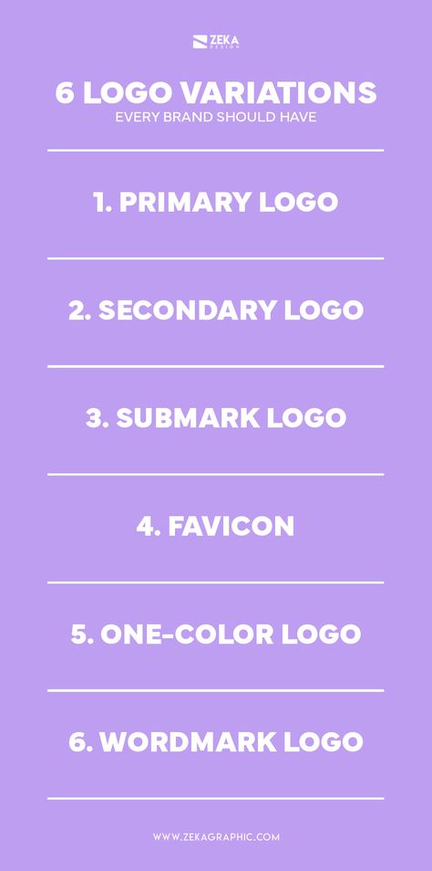 Types Of Logos Styles, Branding Process Design, Logo Variation Design, Design Logo And Identity Design, Branding Design Tips, Learn Logo Design, Logo Design Guidelines, Adobe Logo Design, Long Brand Name Logo