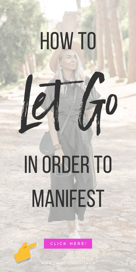 Wondering how to LET GO of obsessing over your manifestation intention? This is SUCH a tricky thing today & it's why today I'm sharing these tips to help you release so you can get back to manifesting what YOU actually want! | thealignedlife.co | law of attraction, secret, manifest, letting go, release, detach | #thealignedlife #manifesting #manifest Law Attraction, Manifesting Dreams, Law Of Attraction Money, Spiritual Manifestation, Self Concept, Wealth Affirmations, Law Of Attraction Tips, Secret Law Of Attraction, Manifestation Law Of Attraction