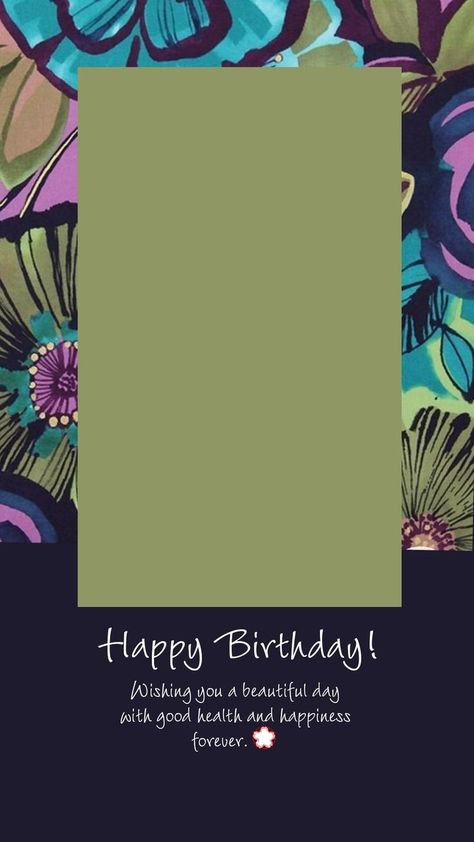 Happy Birthday Background Aesthetic, Birthday Frame Aesthetic, Birthday Template Background, Kartu Tarot, Kartu Ulang Tahun Diy, Happy Birthday Icons, Birthday Story, Wallpaper Happy, Happy Birthday Love Quotes