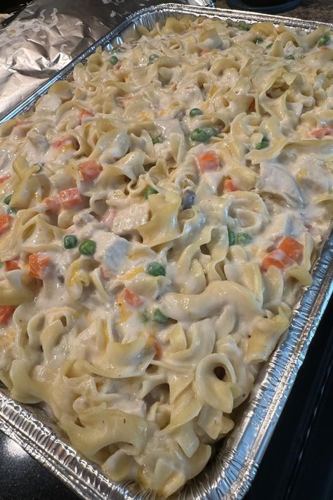 Chicken Noodle Casserole Chicken Noodle Bake Easy, Chicken Noodle Casserole Recipes, Chicken Egg Noodle Casserole, Chicken Noodle Casserole Easy, Chicken And Noodle Casserole, Egg Noodle Casserole, Chicken Noodle Bake, Chicken Noodle Casserole Recipe, Noodle Casserole Recipes