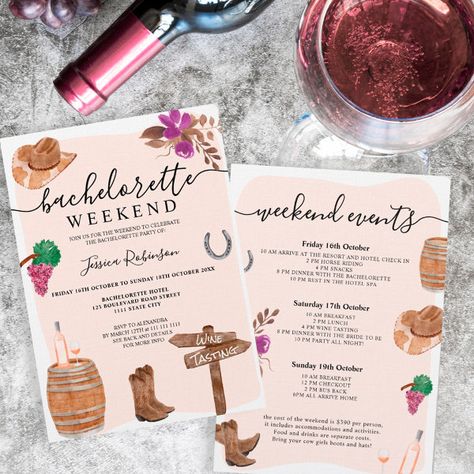 Fall wine bachelorette party weekend illustration invitation Autumn Wedding Party, Weekend Illustration, Wine Bachelorette, Wine Bachelorette Party, Illustration Invitation, Bachelorette Hats, Bachelorette Party Weekend, Autumn Wine, Bachelorette Party Invitation