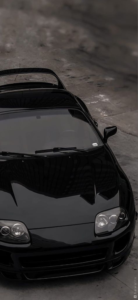 Black Car Wallpaper, Kereta Sport, Mobil Mustang, Toyota Supra Mk4, Jdm Wallpaper, Best Jdm Cars, Cool Car Pictures, Street Racing Cars, Street Racing