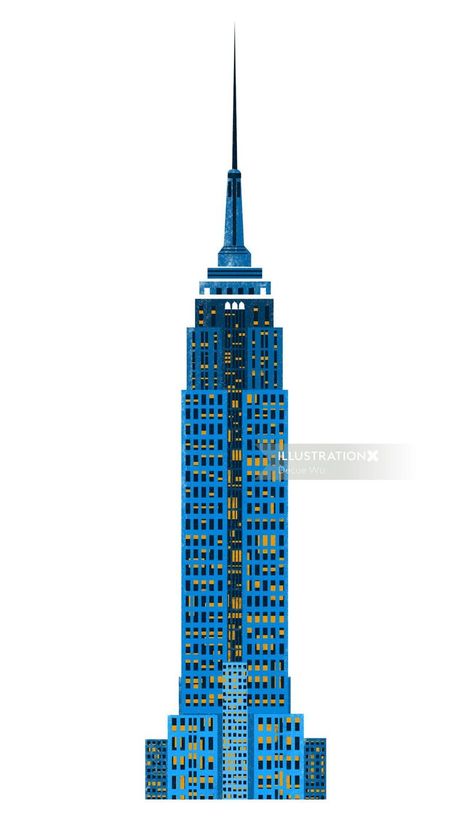 New York Feature 2014 for Milk X magazine November 2014 Empire State Building Illustration, Lifestyle Illustrations, Empire Building, New York Illustration, Day Of Silence, Building Illustration, Edible Printing, Art Creativity, Lifestyle Illustration