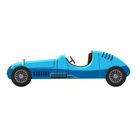 Vector blue sport car side view icon iso... | Premium Vector #Freepik #vector #racecar #racing-car #f1 #f1-racing Car Side View, Car Vector, Car Side, Sport Car, Blue Car, Car Illustration, Sidecar, 3d Illustration, Side View