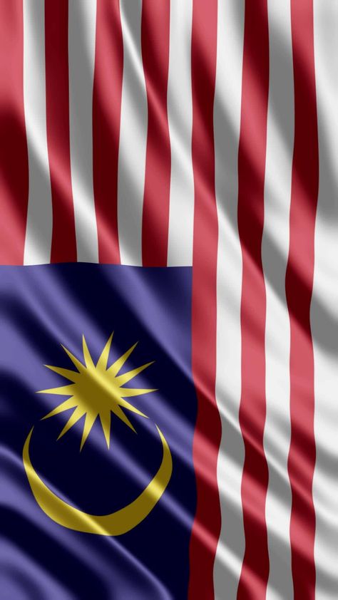 Waving Flag of malaysia Waving Flag Free Video Bendera Malaysia Berkibar, Malaysia Flag Aesthetic, Flag Of Malaysia, Flag Malaysia, Bendera Malaysia, Colors Name In English, Malaysia Flag, Lukisan Comel, Waving Flag