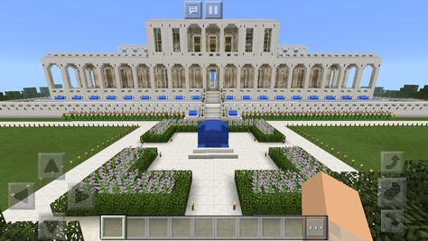 My Mansion- Minecraft Front Yard Gardens Minecraft Front Yard Ideas, Gardens Minecraft, Minecraft Cities, Front Yard Gardens, Garden Minecraft, Mansion Minecraft, City Minecraft, Front Yard Ideas, Minecraft Mansion