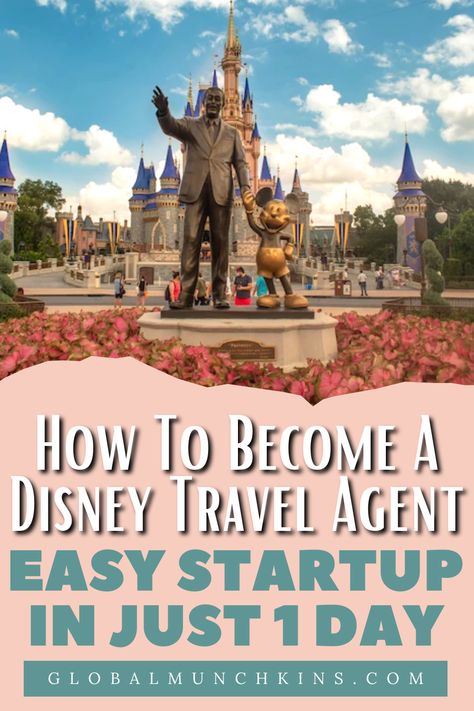 disney travel agent Becoming A Disney Travel Agent, How To Become A Travel Agent, Disney Travel Agent Marketing Ideas, Travel Agent Aesthetic, Disney Travel Agent Planners, Travel Consultant Business, Disney Travel Agent, Travel Agent Career, Travel Consultant