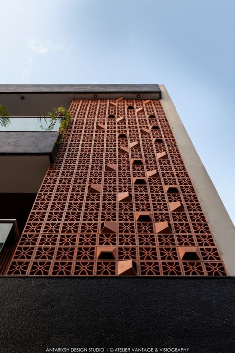 openness Archives - The Architects Diary Fasad Design, Detail Arsitektur, Jaali Design, House Outer Design, Breeze Blocks, Pantry Remodel, Facade Architecture Design, The Architects Diary, 카페 인테리어 디자인