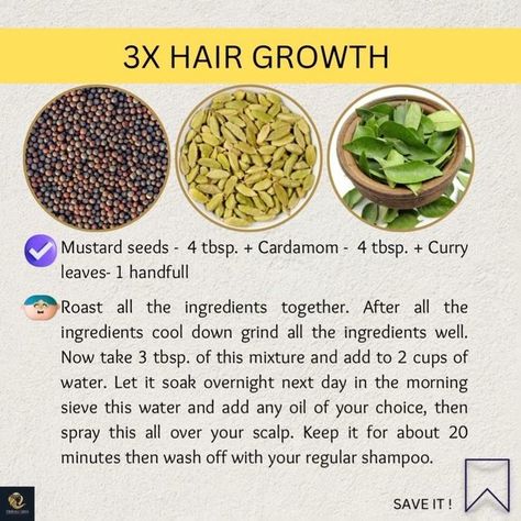 tribalcares on Instagram: "✨Combined benefit of the remedy-✨ 👉🏻It keeps the hair moisturised. 👉🏻 Strengthen hair roots, make hair strands thicker. 👉🏻It protects against microbes. 👉🏻Improves blood circulation to the scalp resulting in hair growth. 👉🏻Delays the process of greying . SAVE it if you found it helpful 📩🙌🏻😊" Grey Hair Remedies, Hair Oil Recipe, Diy Hair Oil, Natural Hair Remedies, Ayurvedic Hair Care, Thick Hair Remedies, Strengthen Hair Roots, Get Thicker Hair, Extreme Hair Growth